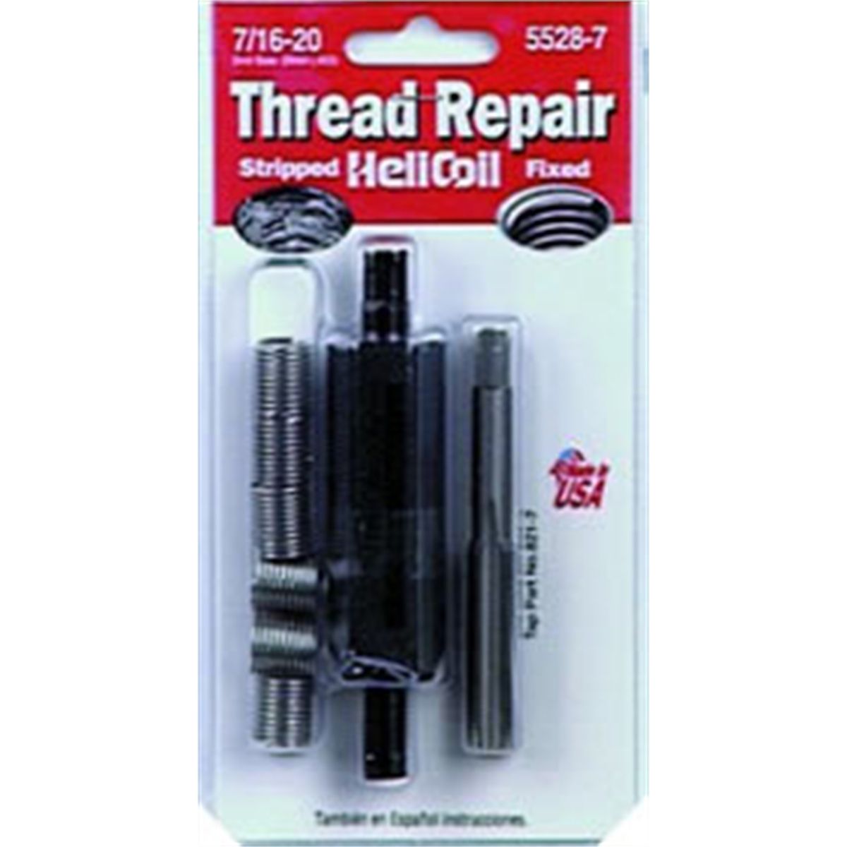 Inch Fine Thread Repair Kit - 7/16-20 x .656