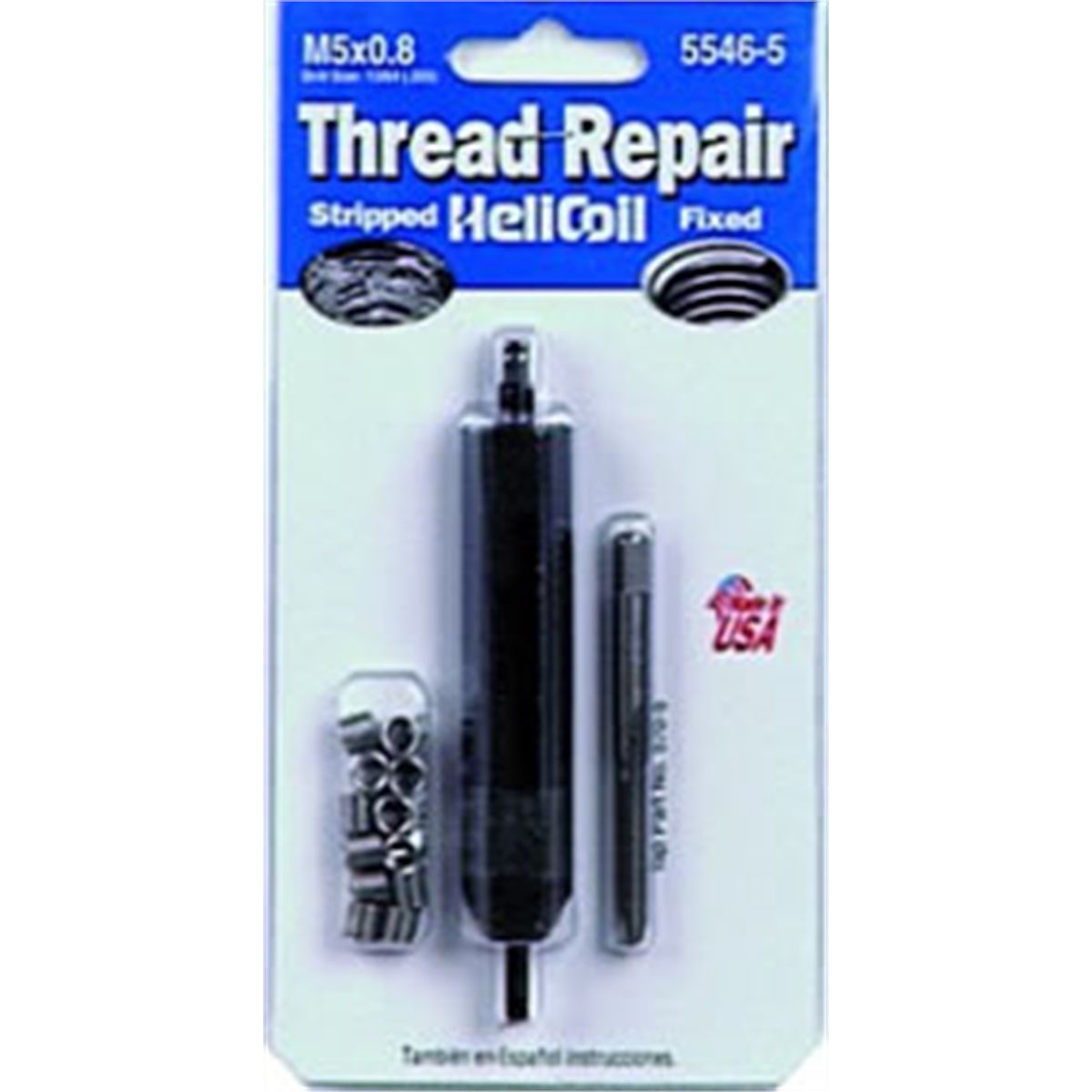 Metric Coarse Thread Repair Kit - M5x0.8 x 7.5mm