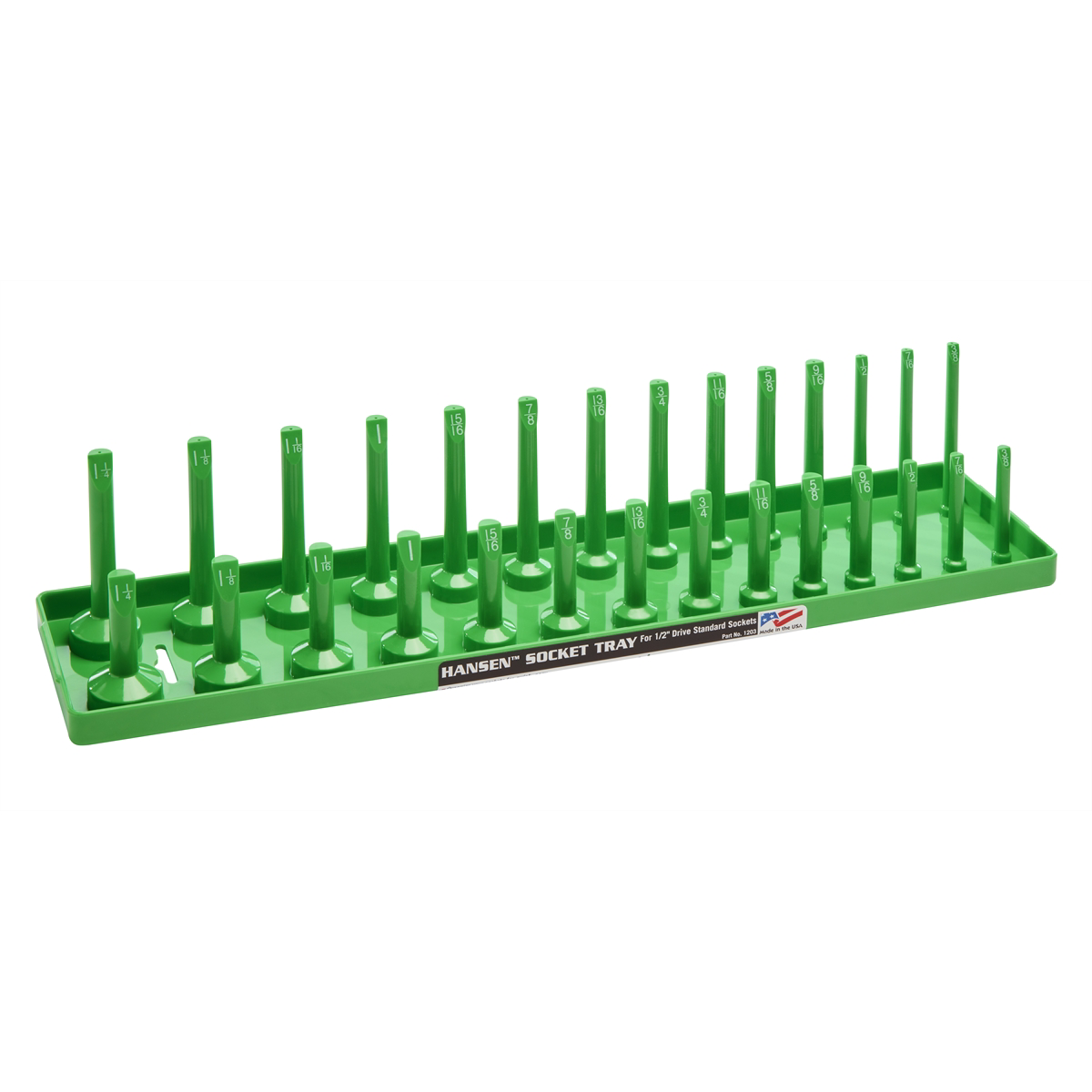 1/2" Dr. Green SAE Deep &