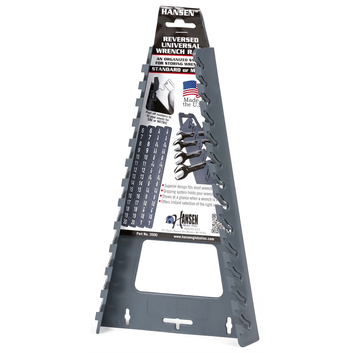 REVERSED UNIVERSAL WRENCH RACK