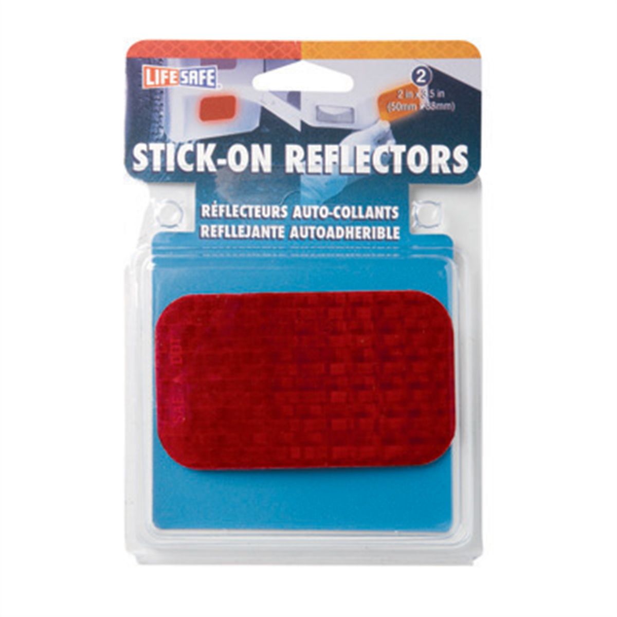 Red Lens Reflector