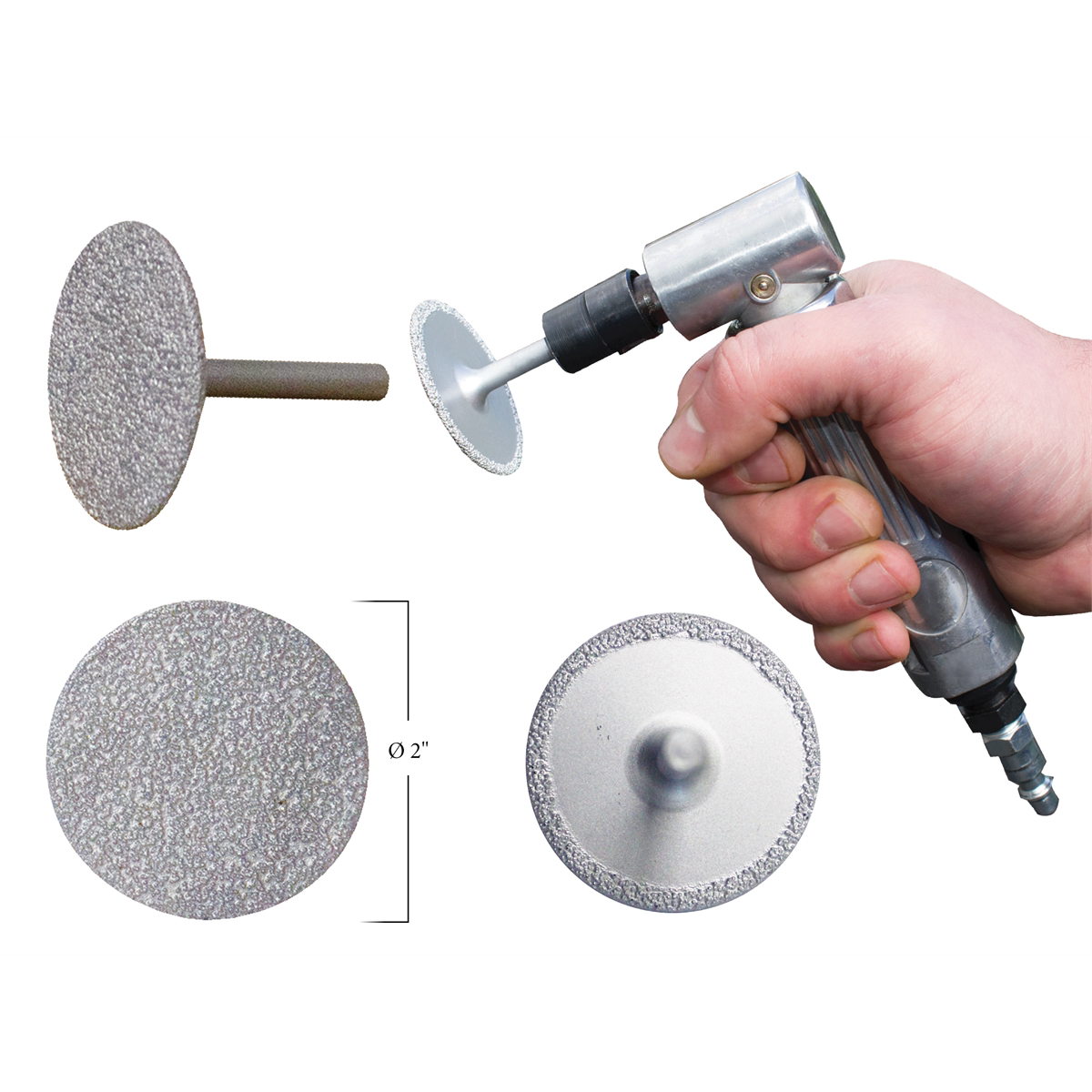 2" 3-in1 Diamond Grinding Wheel