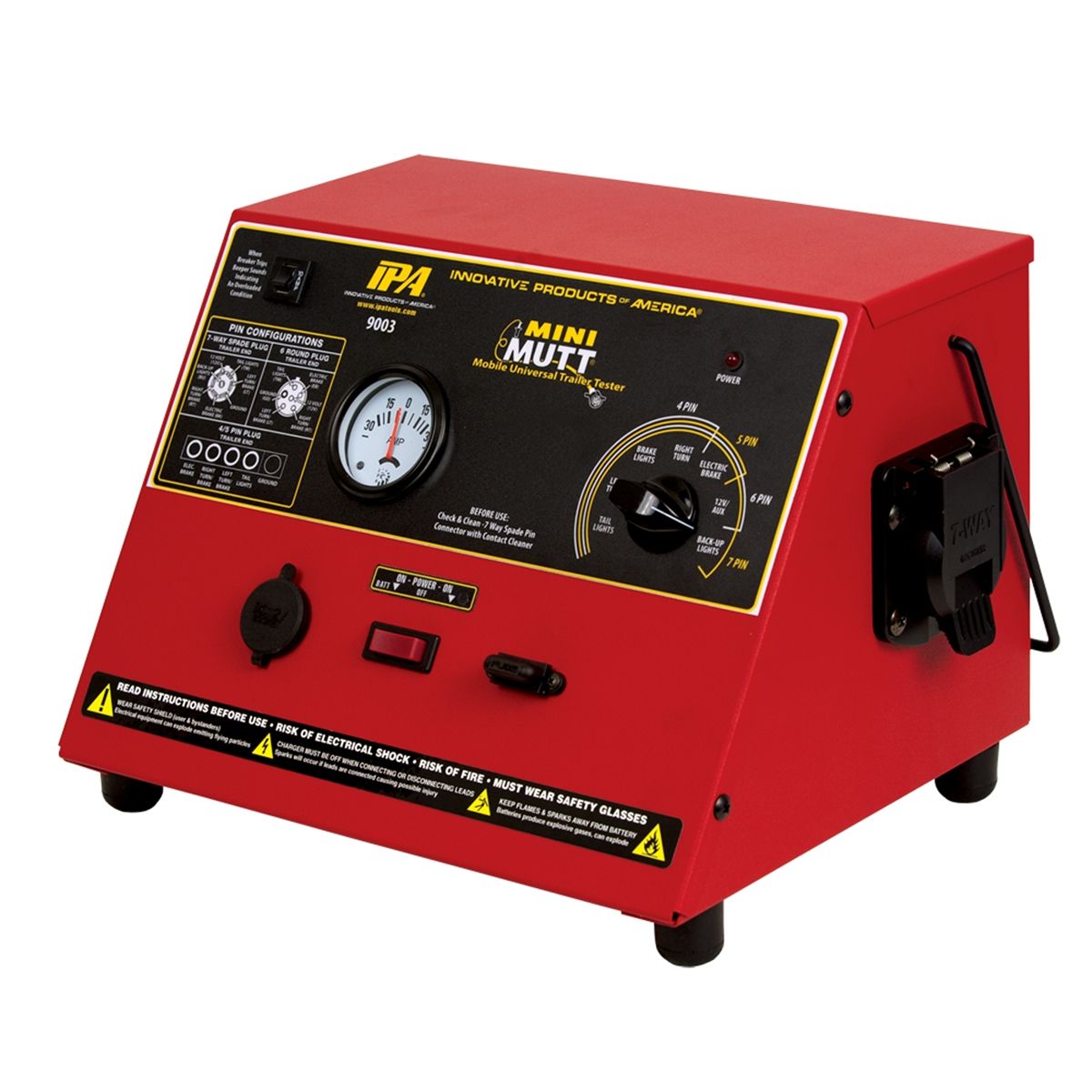 MiniMUTT Trailer Tester for Light Duty Trailers