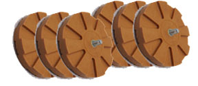 6PK ERASER PADS