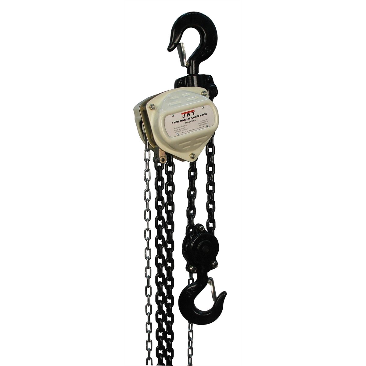 S90 Series S90-300-15 Hand Chain Hoist, 3 Ton 15 Ft Lift | JET | 101941