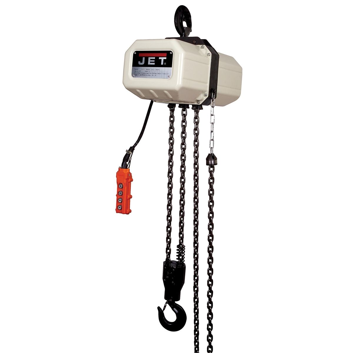 5SS-1C-15 5 Ton Electric Hoist with 15' Lift, 115/230V