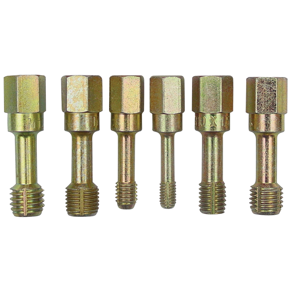 6pc Metric Thread Restorer Tap Set