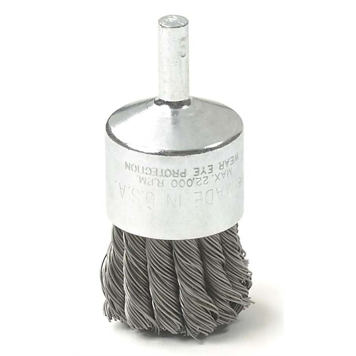 Knot-Type Wire End Brush - 1 In