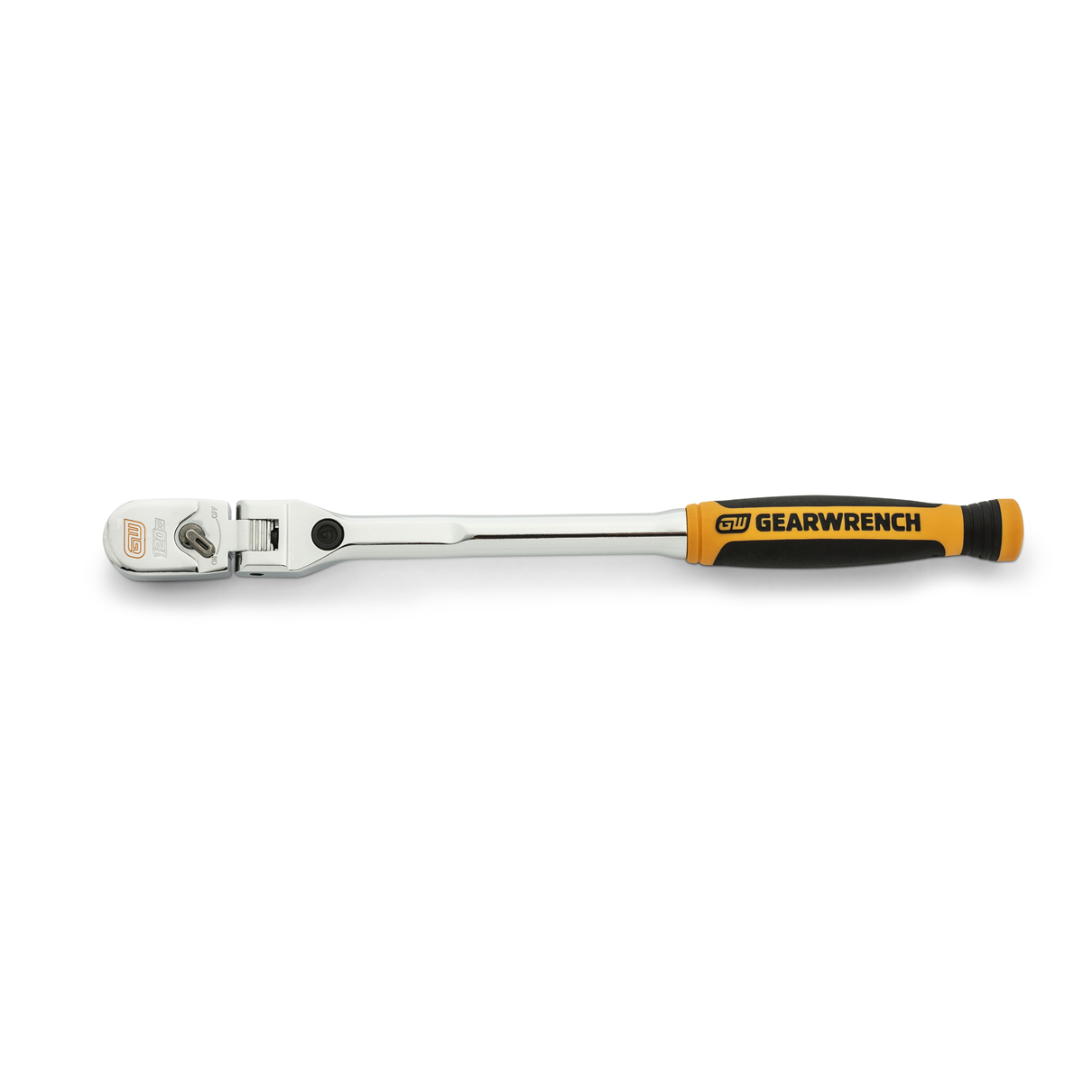 1/4" Drive 120XP Dual Material Handle Locking Flex Head Ratchet