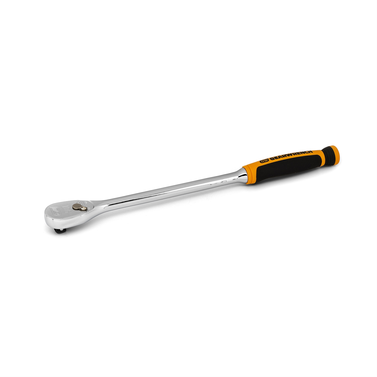 3/8" Dr 90T Cushion Grip Long Handle Ratchet