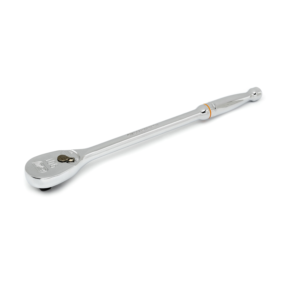 1/2" Dr 90T Long Handle Teardrop Ratchet