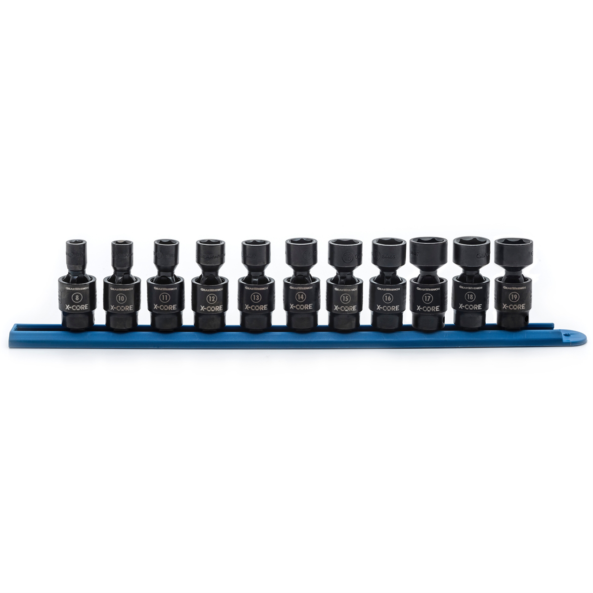 11 Pc. 3/8\" Dr. Metric Pinless Universal Impact Socket Set