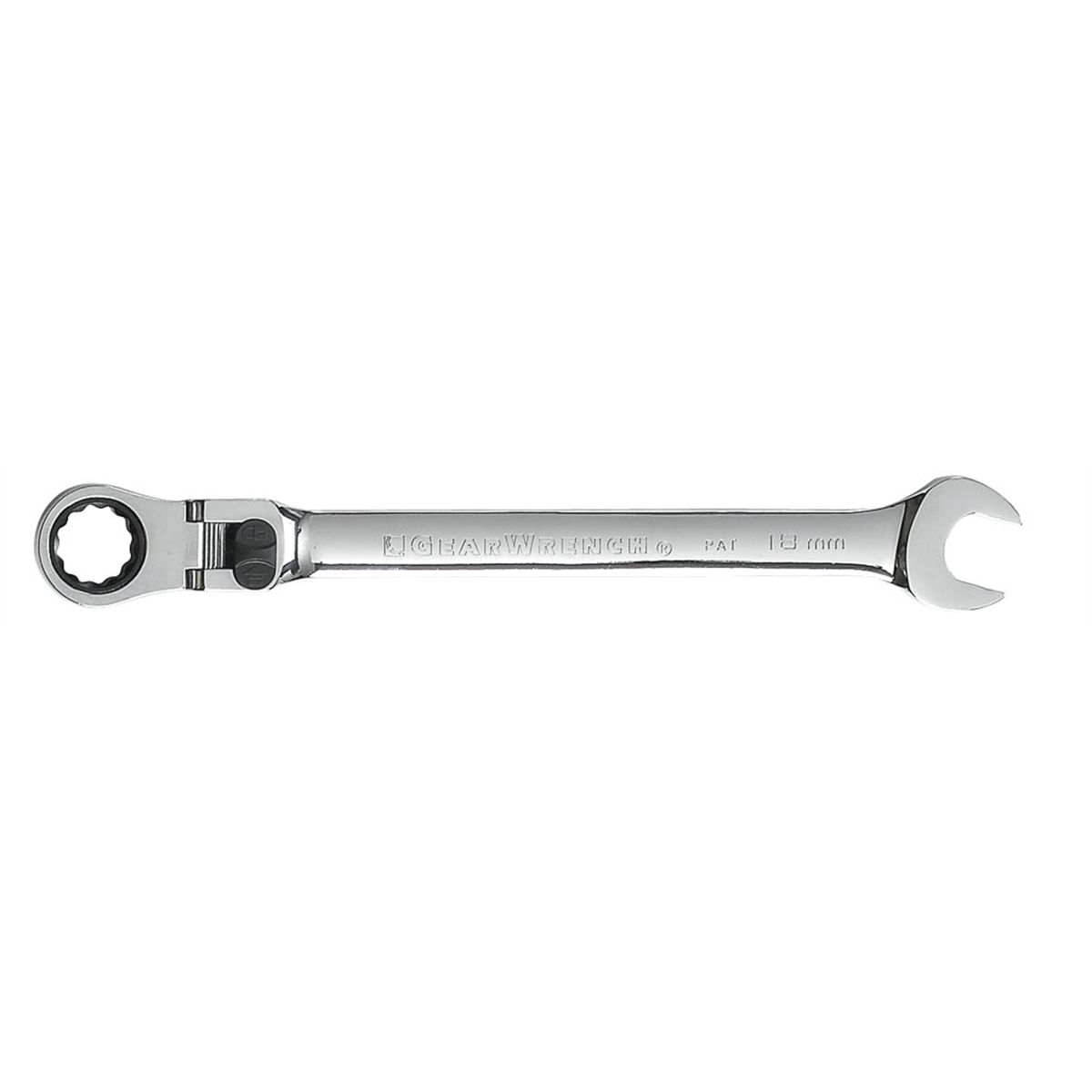 18 mm XL Locking Flex Combination Ratcheting Wrench