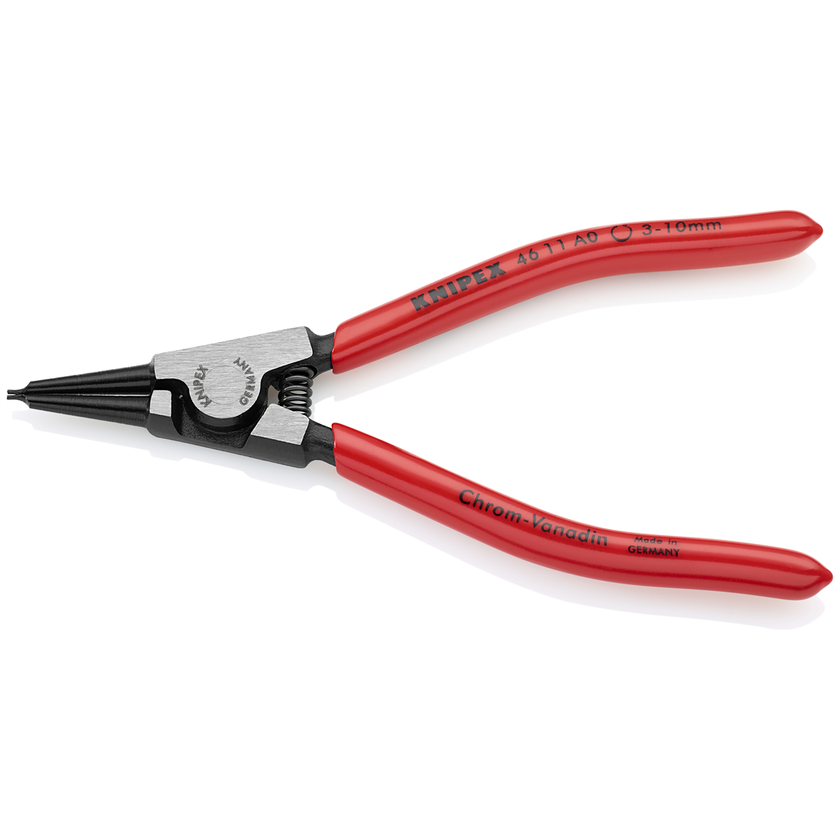 4611-A0 External Snap Ring Pliers 46 11 A0 - Straight - 3-10mm