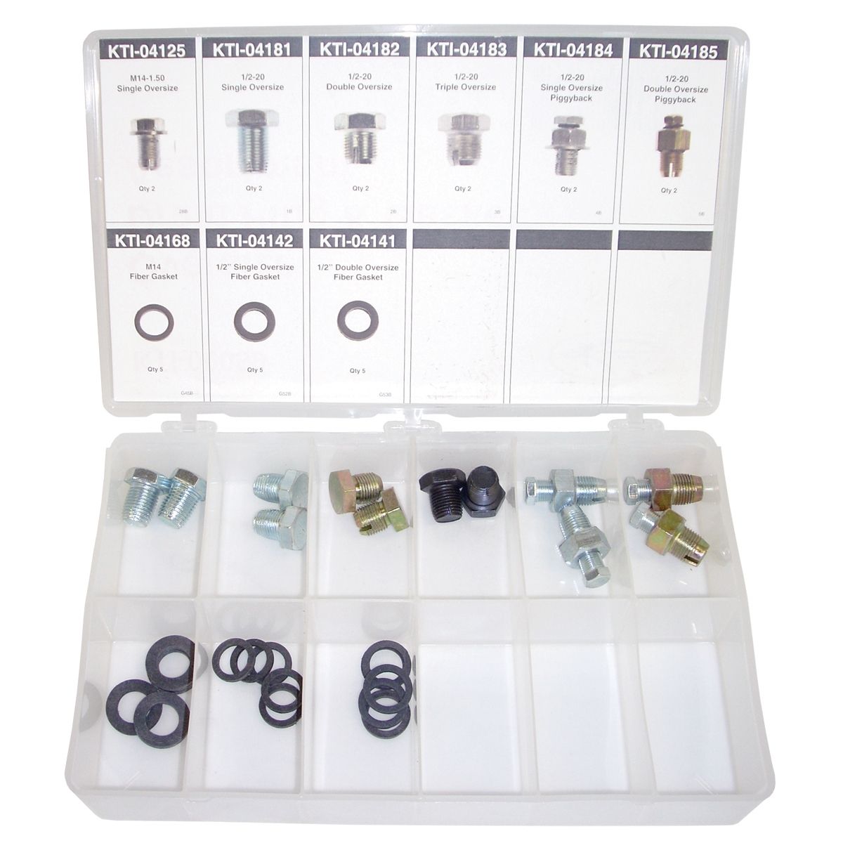 27-piece Oversize Drain Plug & Gasket Assortment