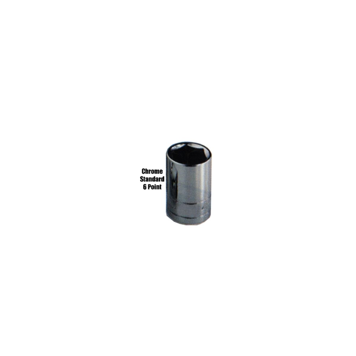 Standard Short Socket - 3/4 In Dr 6 Pt - 1-3/16 In