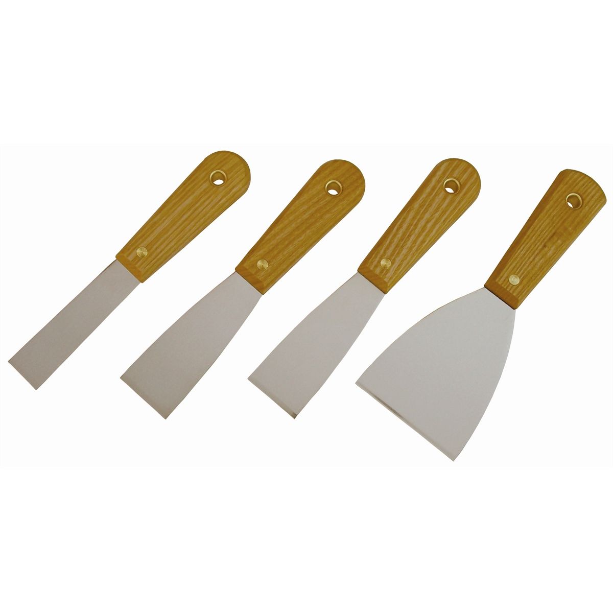 K Tool International 4 Piece Scraper/Putty Knife Set