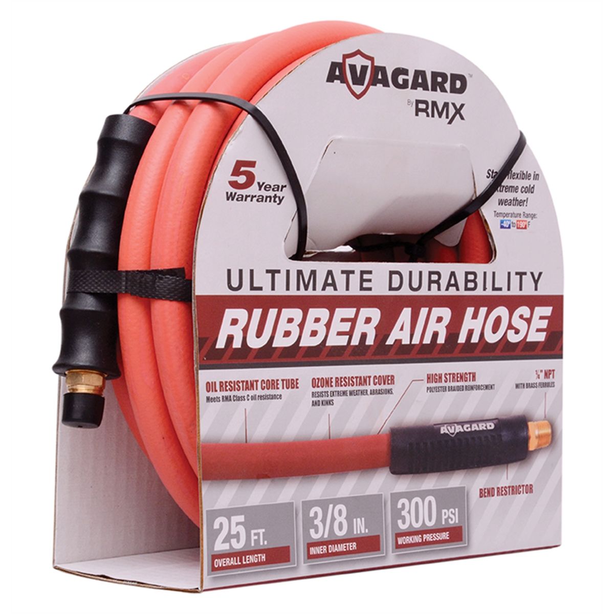 AvaGard 3/8" x 25' Air Hose