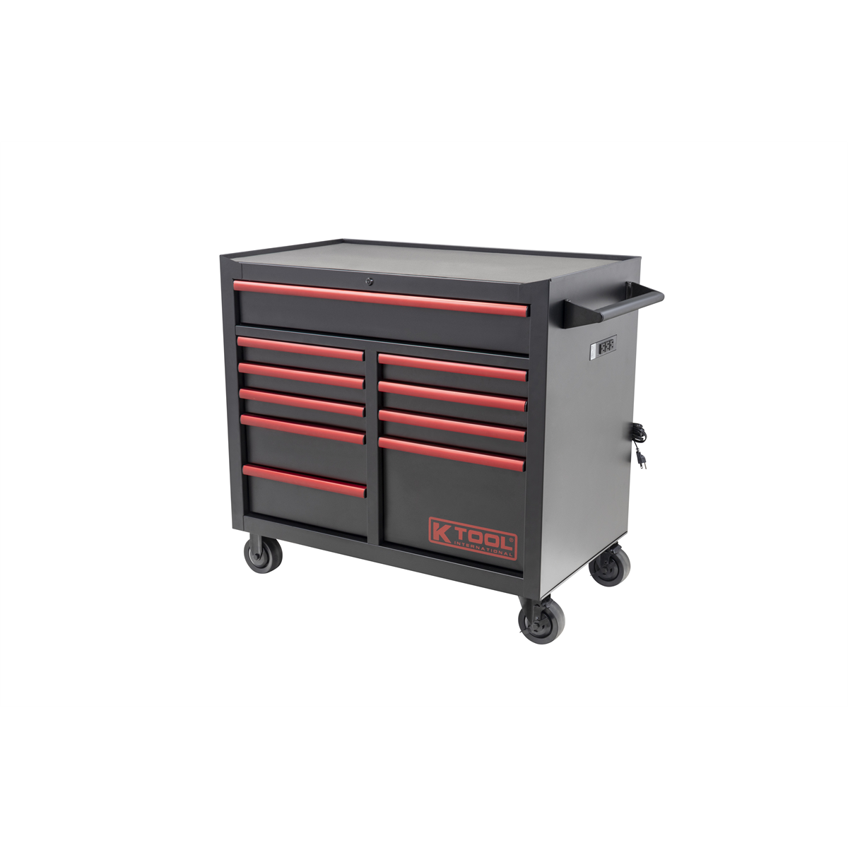 41" 10 Drw Db Bay 1,000lb Tool Box (Matter Black)