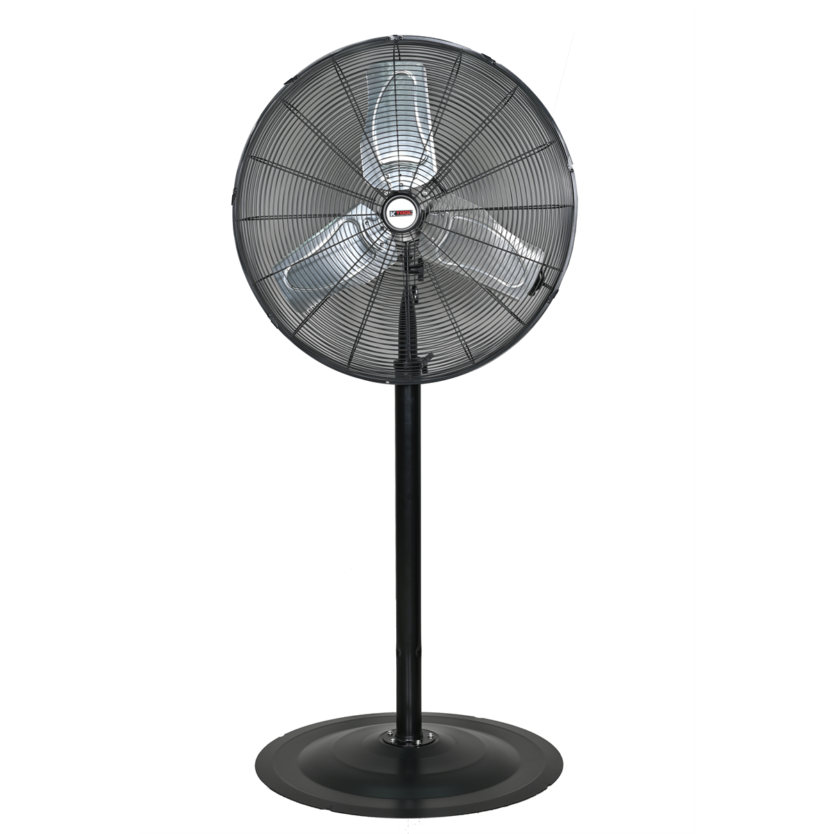 24" Waterproof Non Oscillating Pedestal Fan