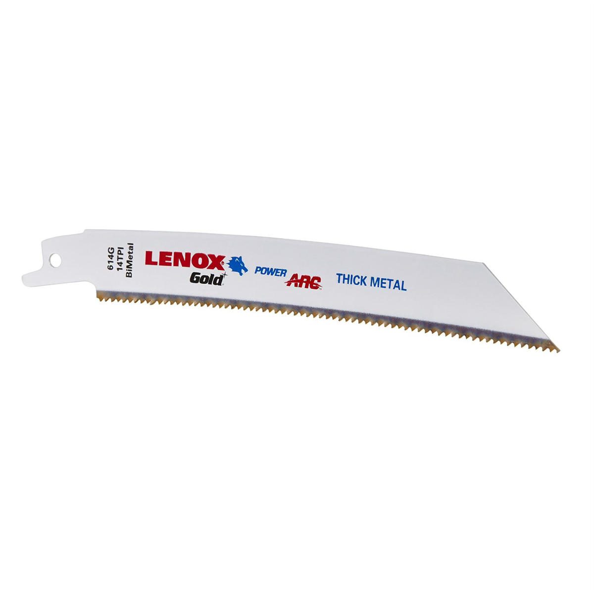 RECIPROCATING SAW BLADES, 614GR, GOLD BI-METAL