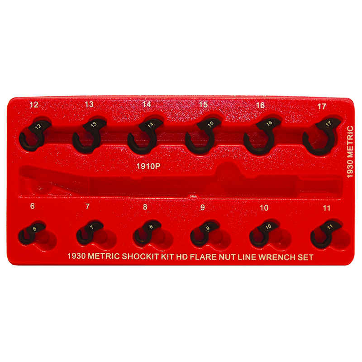 METRIC SHOCKIT CROWS FOOT SET