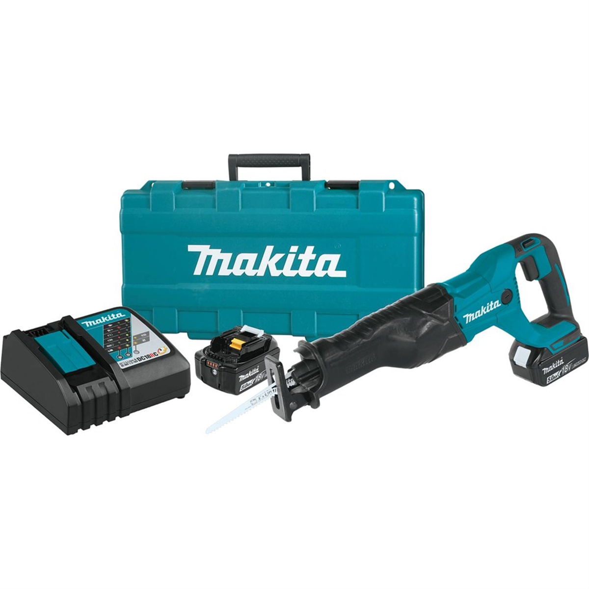 18V Lithium-Ion Cordless Recipro Saw Kit (5.0)