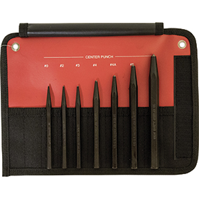 7 Pc Center Punch Set