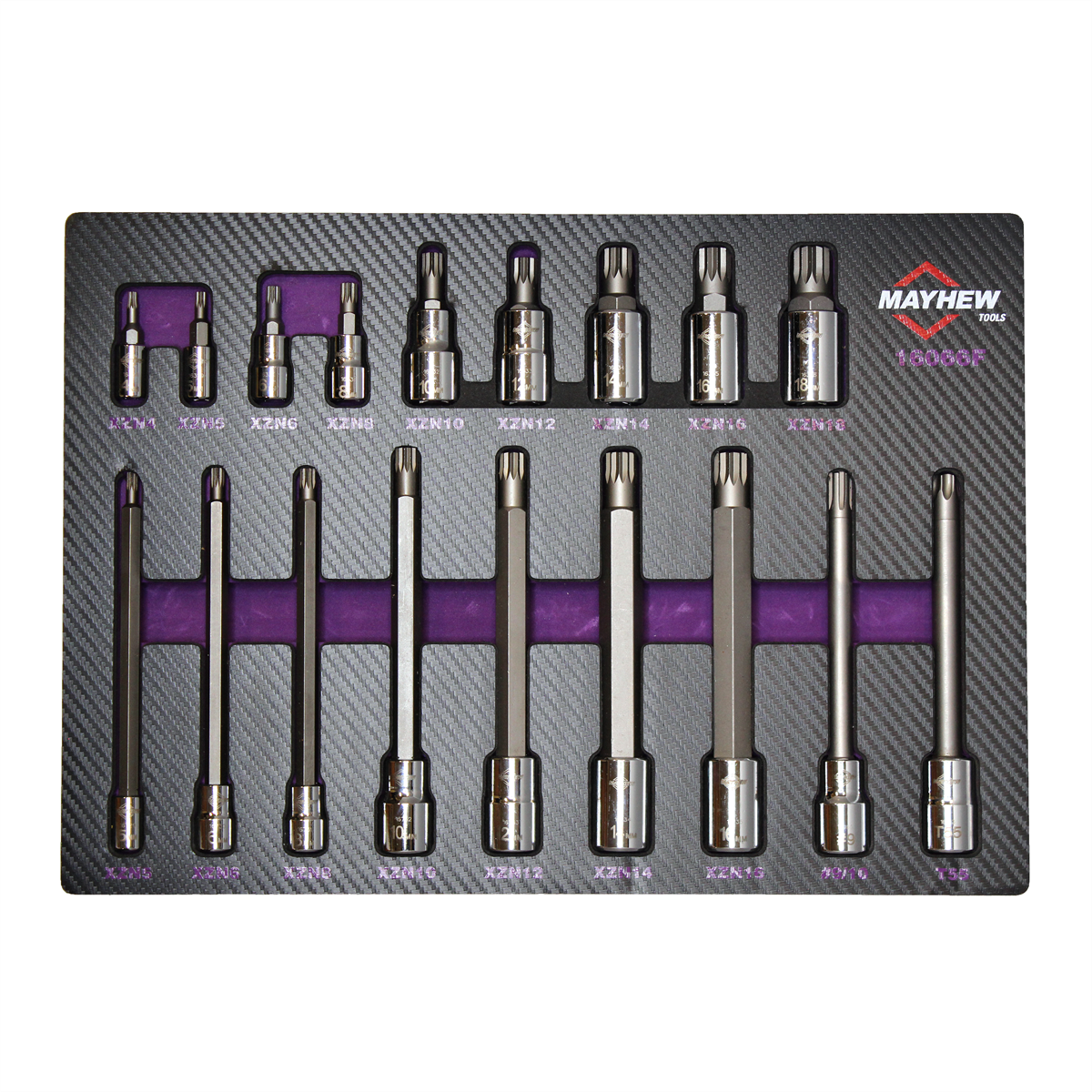 Mayhew 18 PC Triple Square Master Socket Bit Set