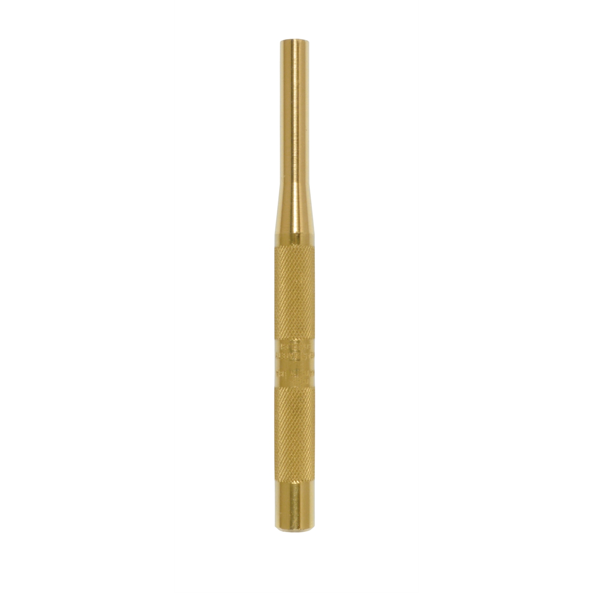 BRASS PUNCH PIN 10MM X 1-3/4 X 6 ON .500 ROUND