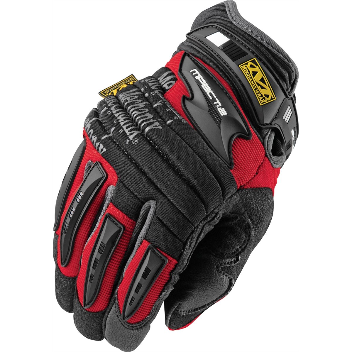M-Pact II Gloves - Red - Medium