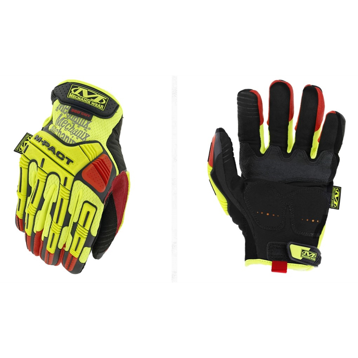 Hi-Viz M-Pact D4-360 Gloves LG