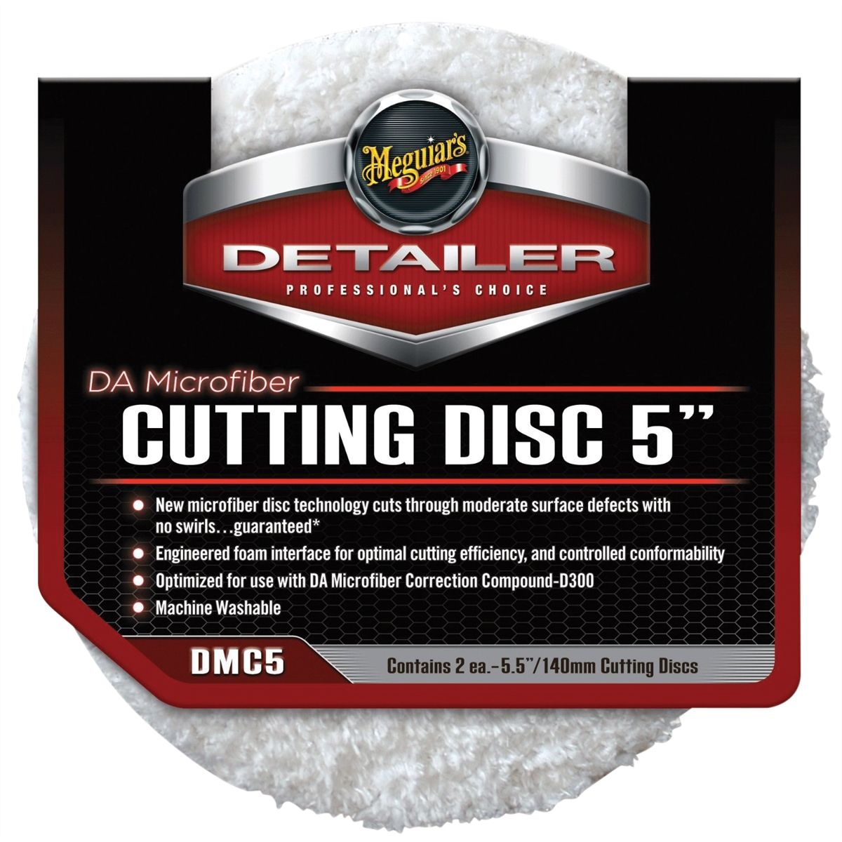 DA MICROFIB CUT DISC 5" 2PK