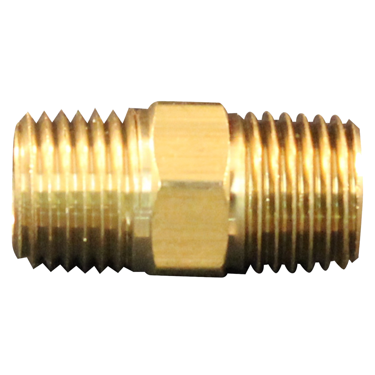 M HEX NIPPLE 1/4NPT