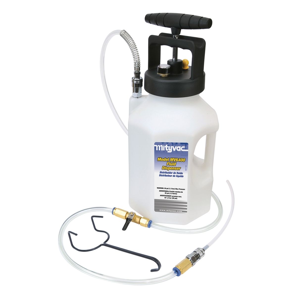 manual fluid extractor and dispenser