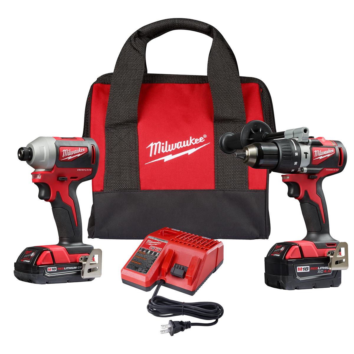 M18 Brushless Hammer Drill / Impact Combo Kit