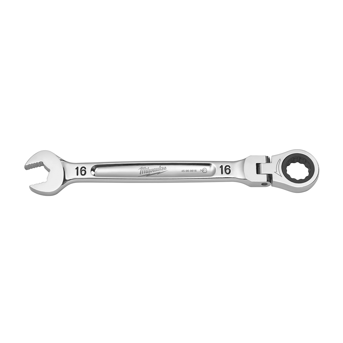 16mm Flex Head Ratcheting Combination Wrench