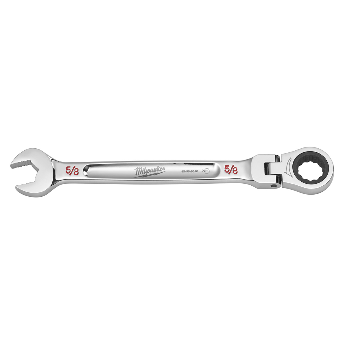 5/8" Flex Head Ratcheting Combination Wrench