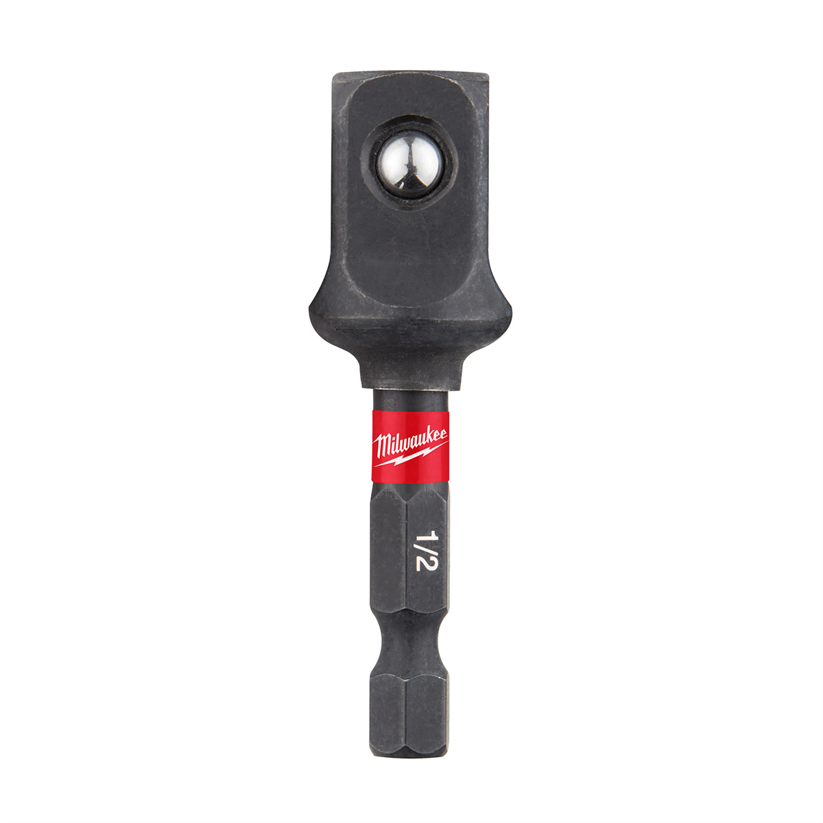 SHOCKWAVE 1/4 in. Hex to 1/2 in. Squa Socket Adapt