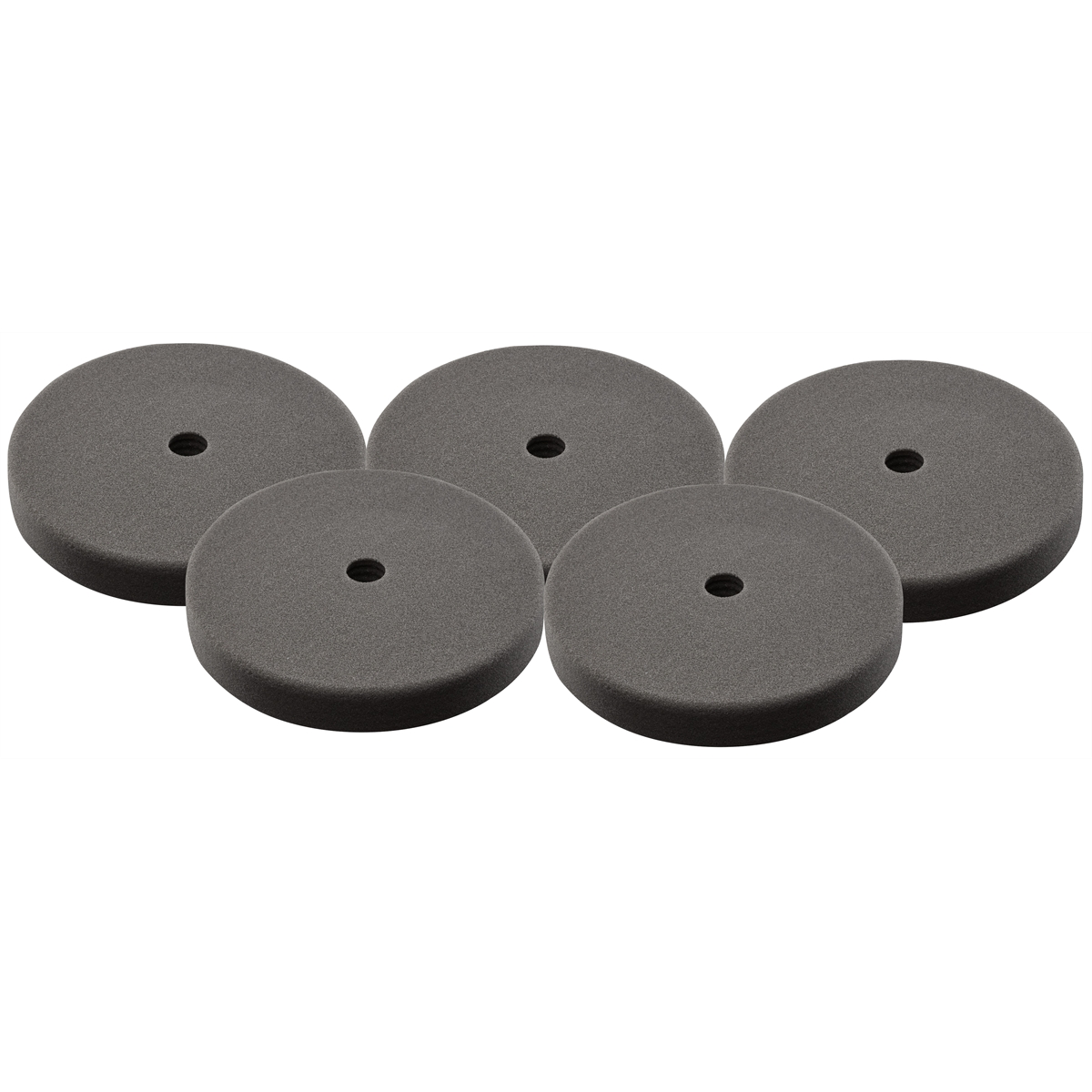 5-pk, 3" Black Foam Finishing Pad