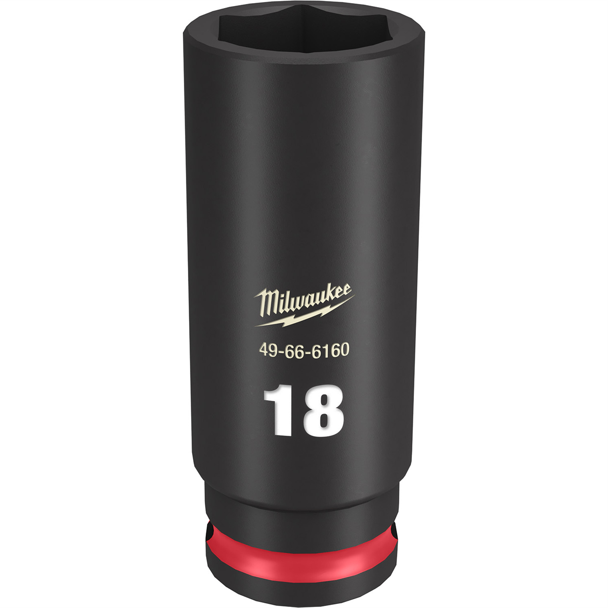 SHOCKWAVE Imp Duty 3/8"Dr 18MM Dp 6PT Socket