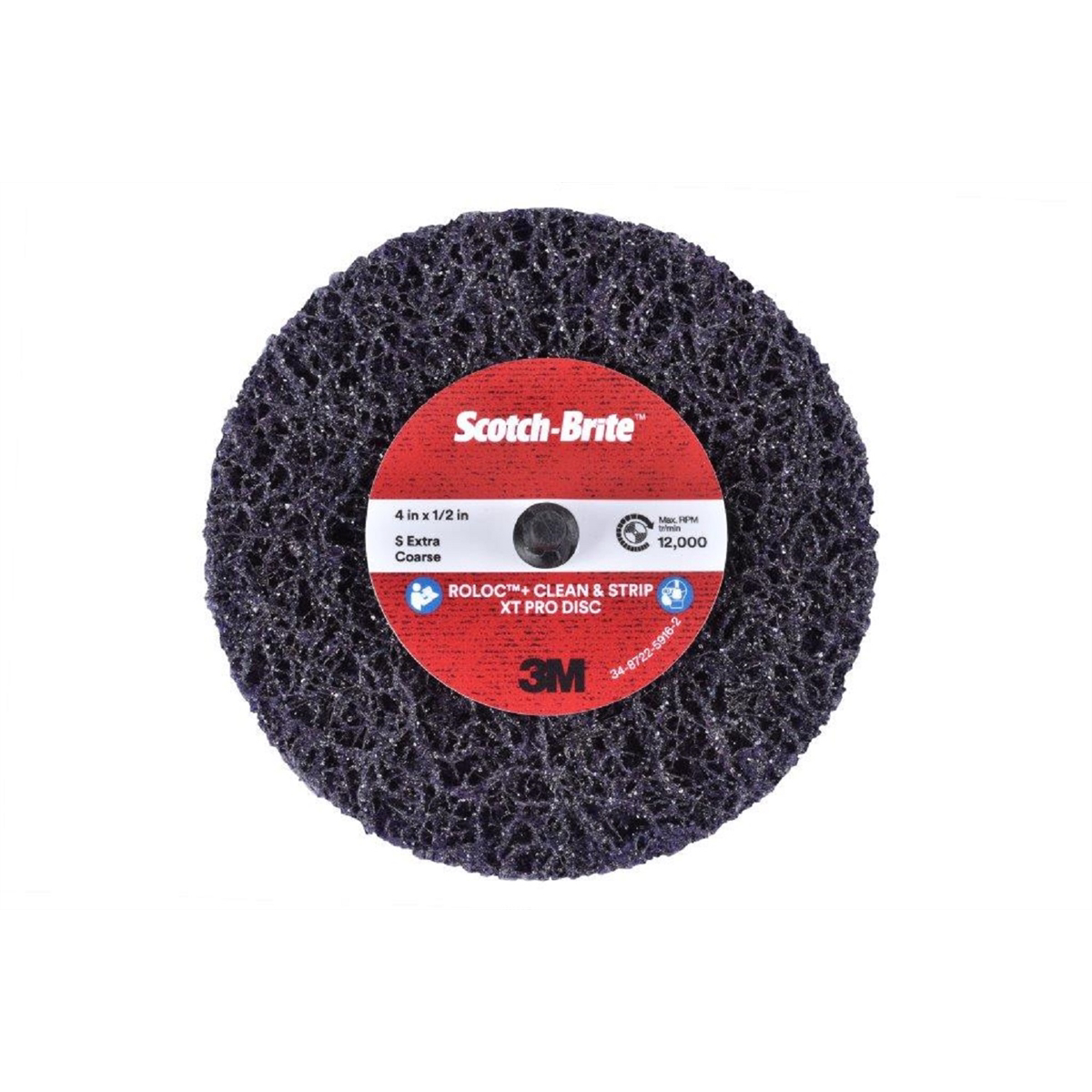 Scotch-Brite XT Pro Disc 4 in x 1/2 in