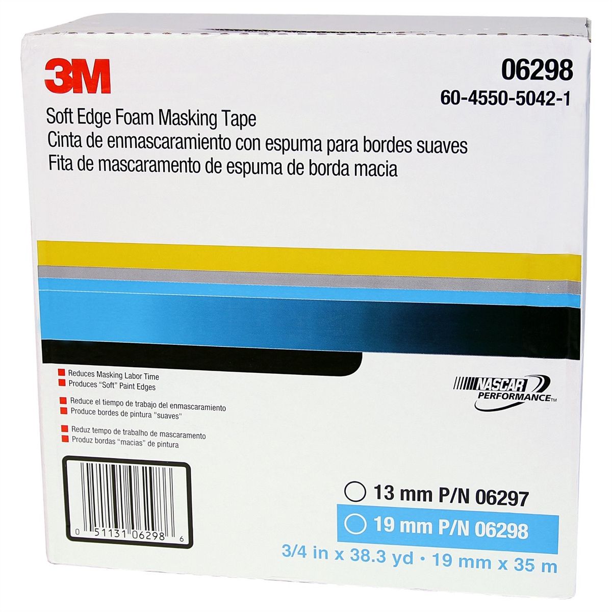 3M Soft Edge Foam Masking Tape D.A.R.T. 19mm
