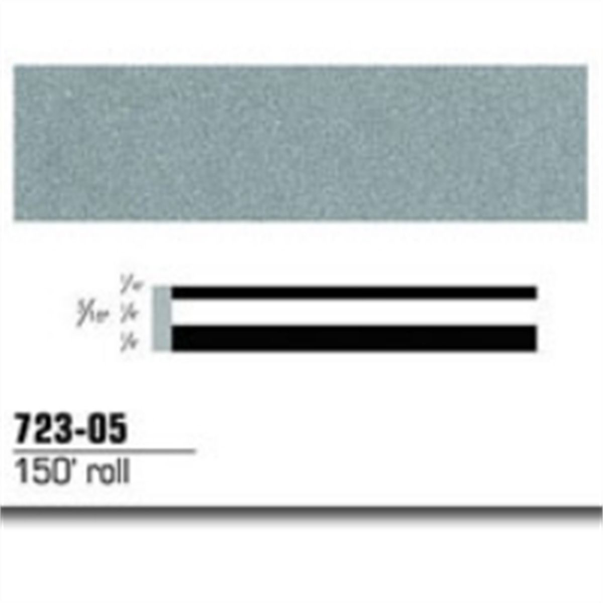 Scotchcal Striping Tape, 5/16 Inch, Silver Metallic
