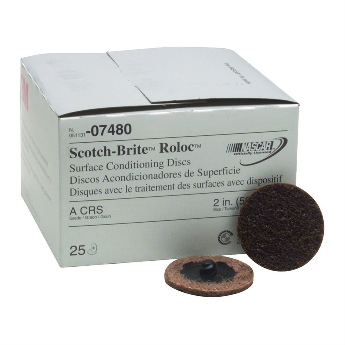 Scotch-Brite Roloc Surface Prep Discs 2 In Coarse 25/Box