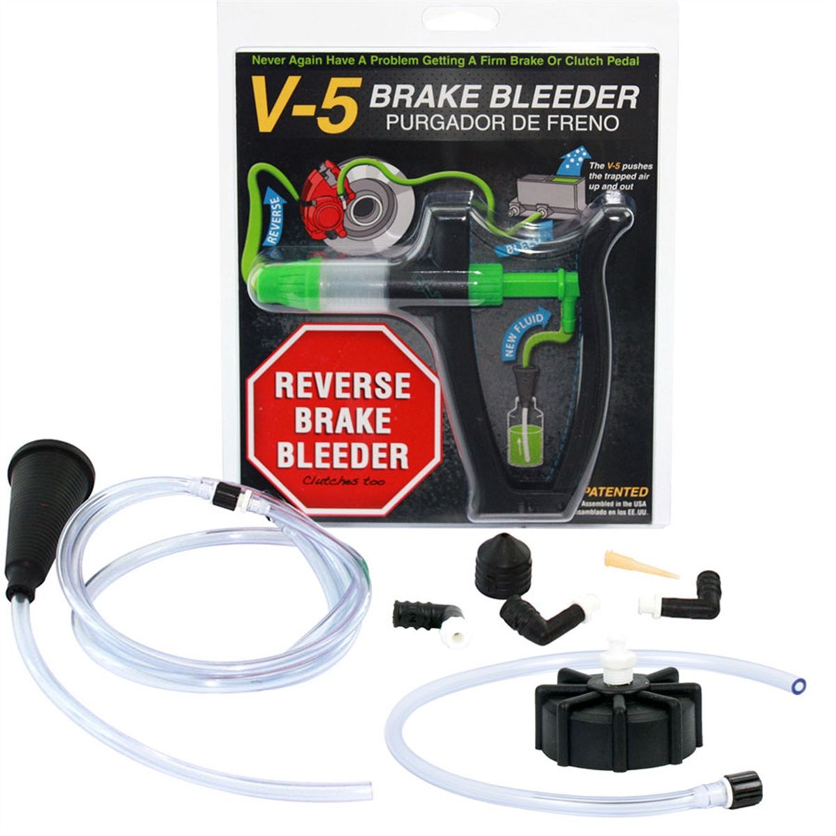 V-5 European Reverse Brake Bleeder Kit