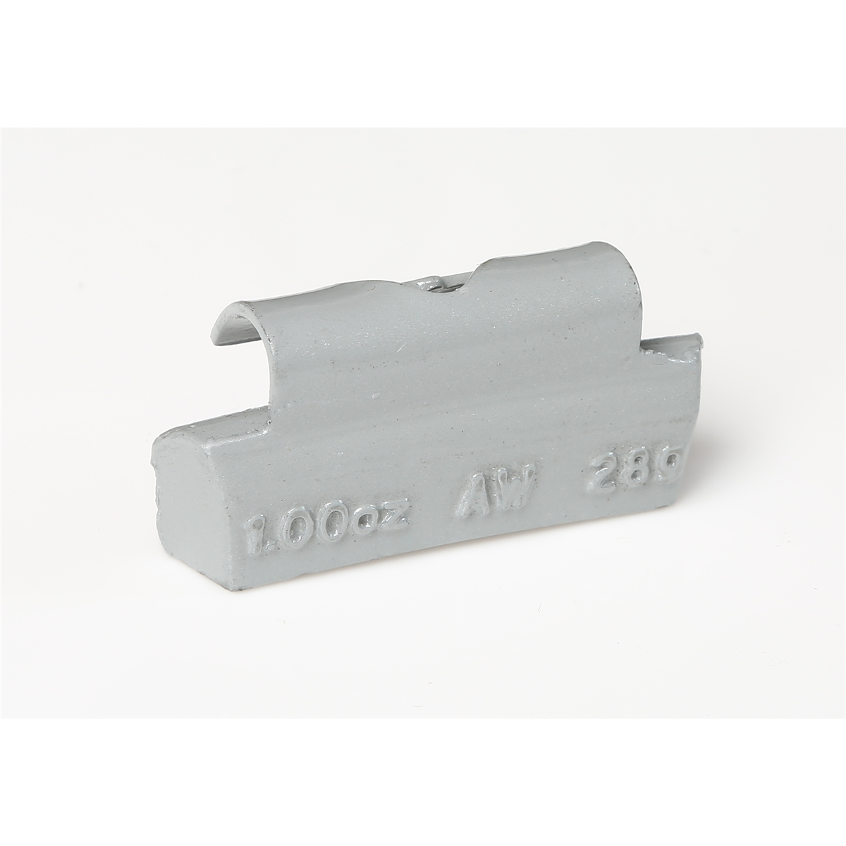 1.00 oz AW style Plasteel clip-on weight