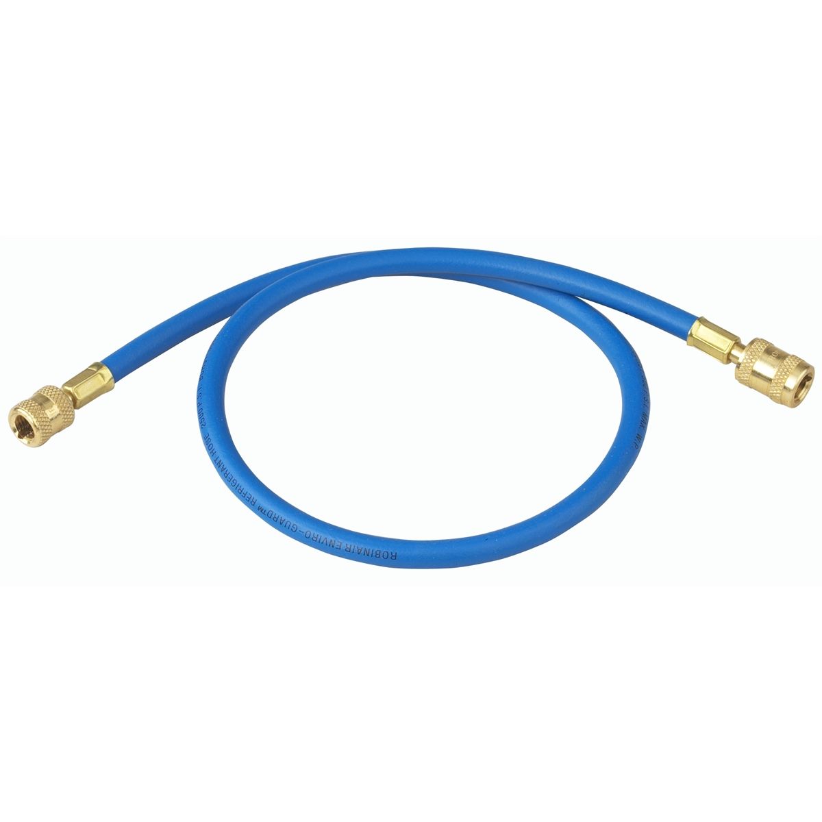 R134A Blue Quick-Seal Enviro-Guard Tank Hose - 36 In