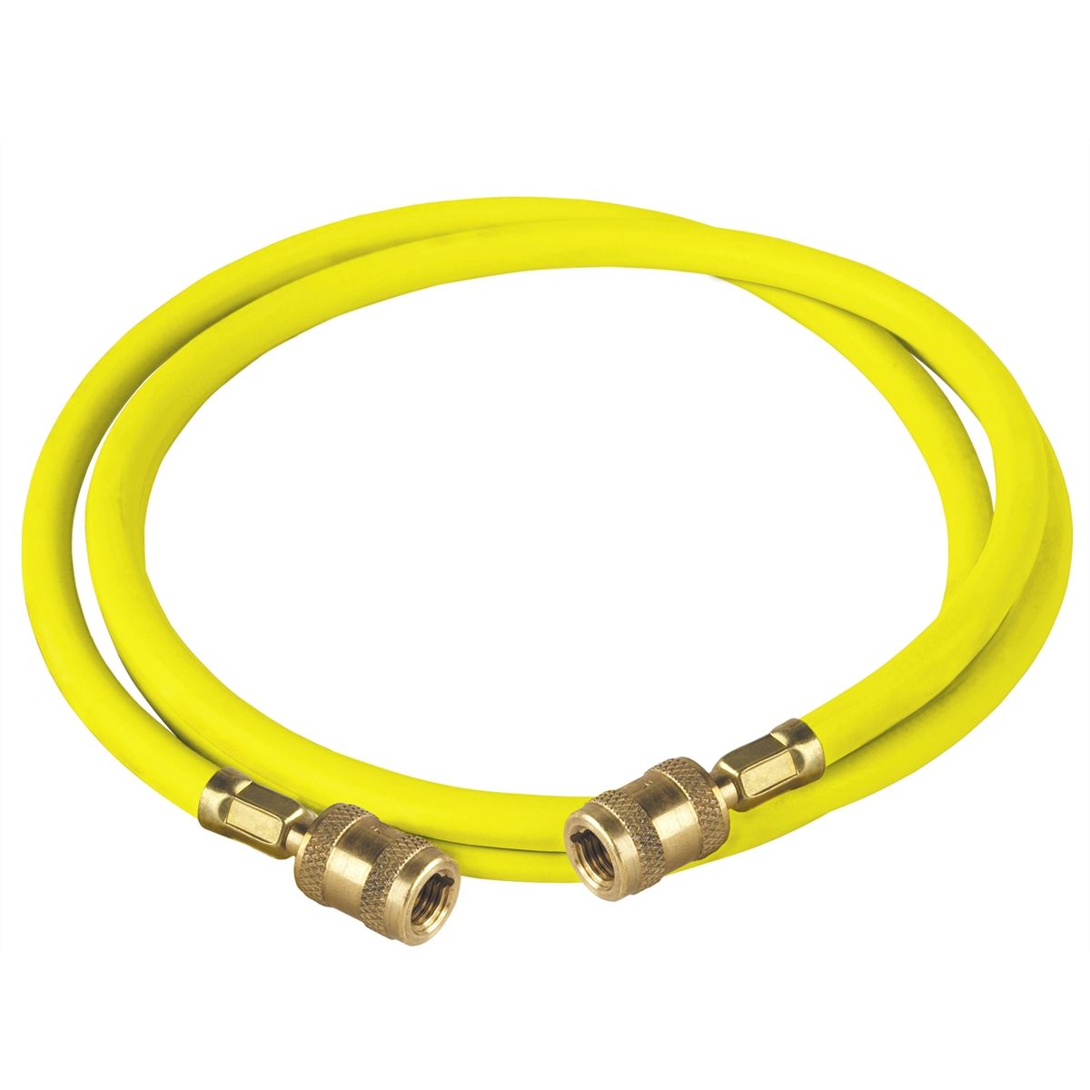 Yellow Charging Hose For R-134a - 72In
