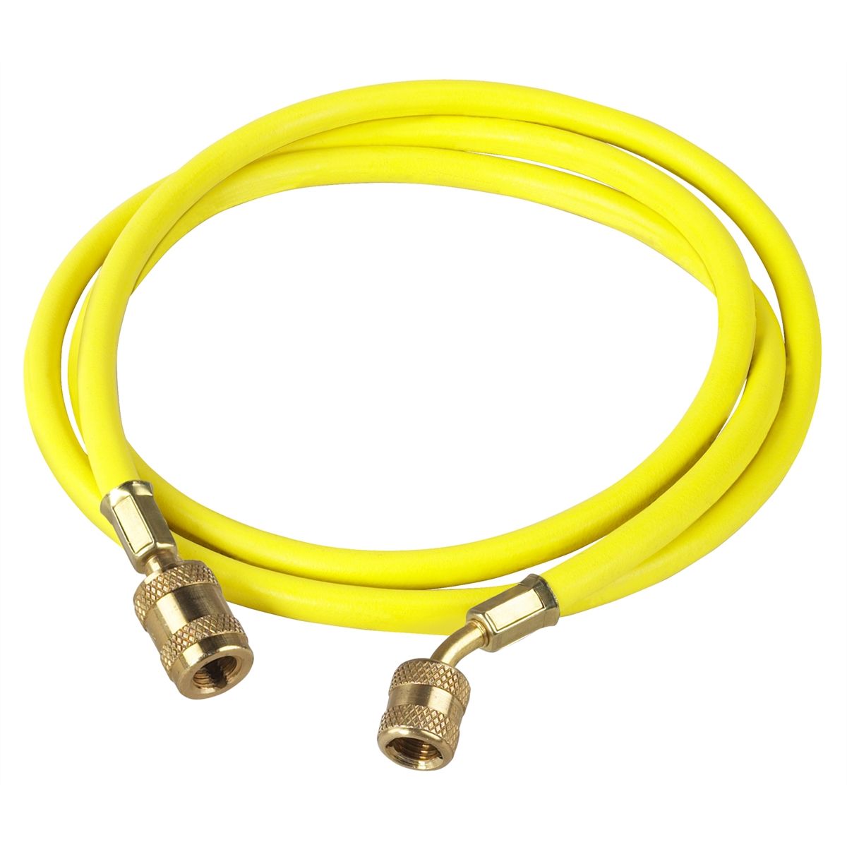 Enviro-Guard Yellow Hose w/Quick Seal Fittings - 72 In